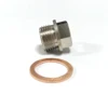 High Quality Steel Exhaust Temp Temperature Sensor Adapter M18x1.5 To 1/8NPT Connector 6.47mm Hole 6