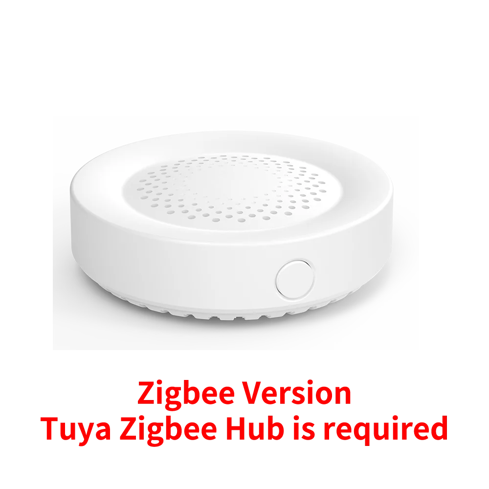 Tuya Zigbee WiFi Sirene Alarm für Smart Home Security 100 dB Lautsprecher funktioniert mit Alexa Yandex Alice erforderlich Tuya Zigbee Hub.