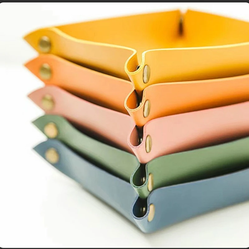 

Shining U Colorful Pu Leather Jewelry Tray Gathering