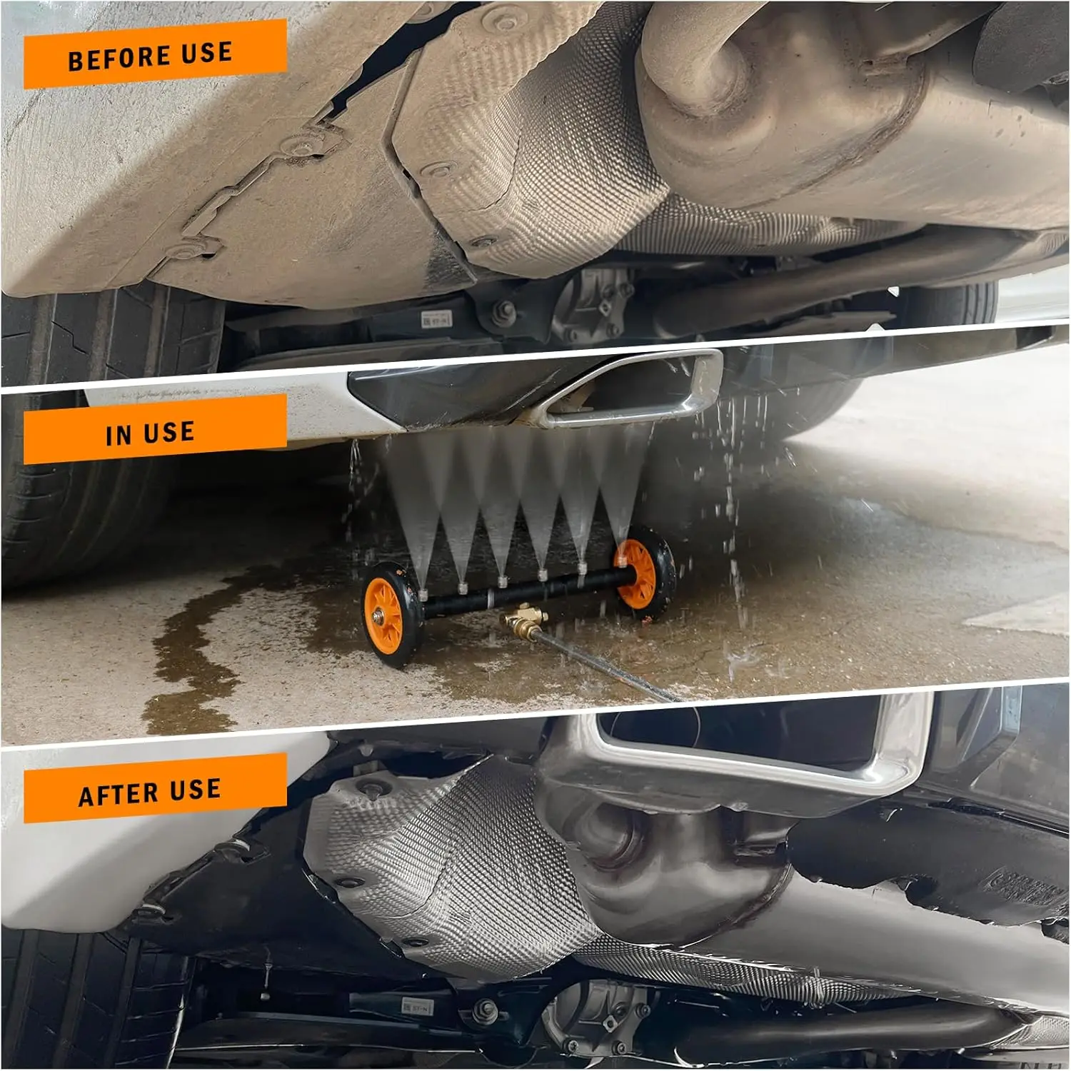 16" Pressure Washer Water Broom Cleaner 3