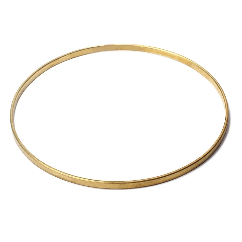 

Brass Banjo Hoop Tension Flanges for Banjo Guitar Parts Accessories 11 Inch N58B