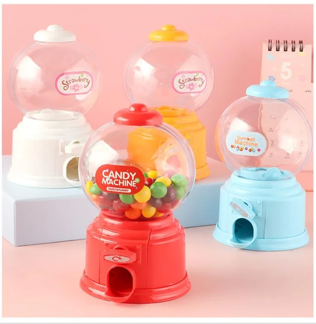 Distributeur de pièces de monnaie pour Gumball, distributeur automatique de  bonbons, jouets de collations, cadeau d'anniversaire pour enfants -  AliExpress