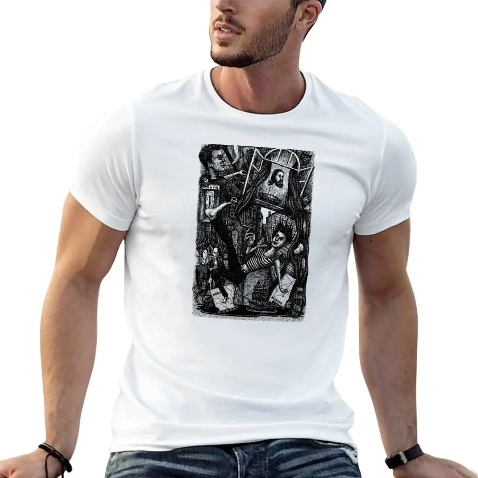 

Home T-Shirt summer clothes plus sizes sweat shirts, men