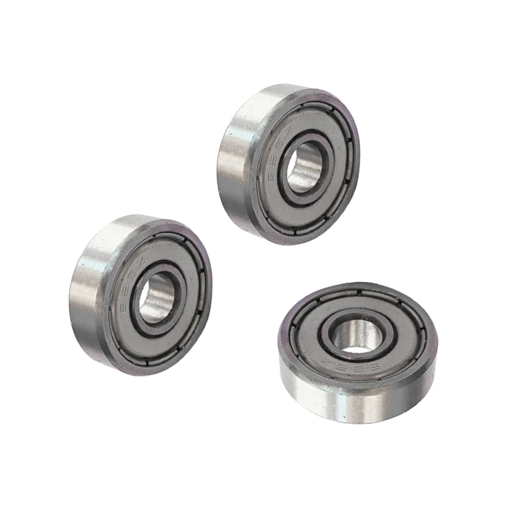 10pcs Miniature Ball Bearing 5x16x5mm 625ZZ Small Bearing Deep Groove Silent Small Bearing Carbon Steel for Skateboard Scooter