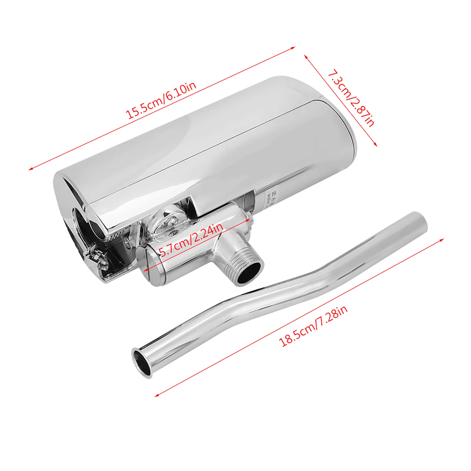 Toilet Automatic Flusher Bathroom Wall Mounted Automatic Sensor Touchless Urinal Flush Valve Sensor Urinal Valve Toilet