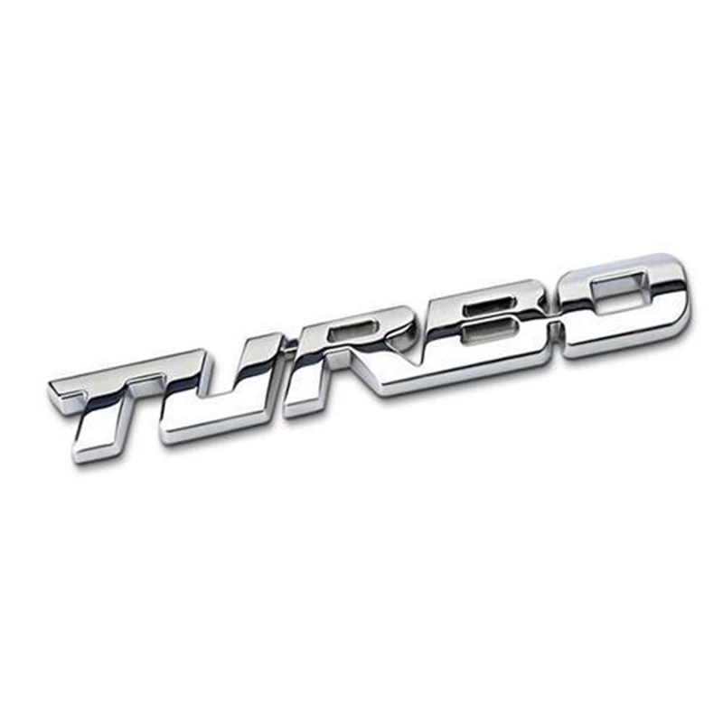 3D Zinc Alloy Turbo Emblem 6