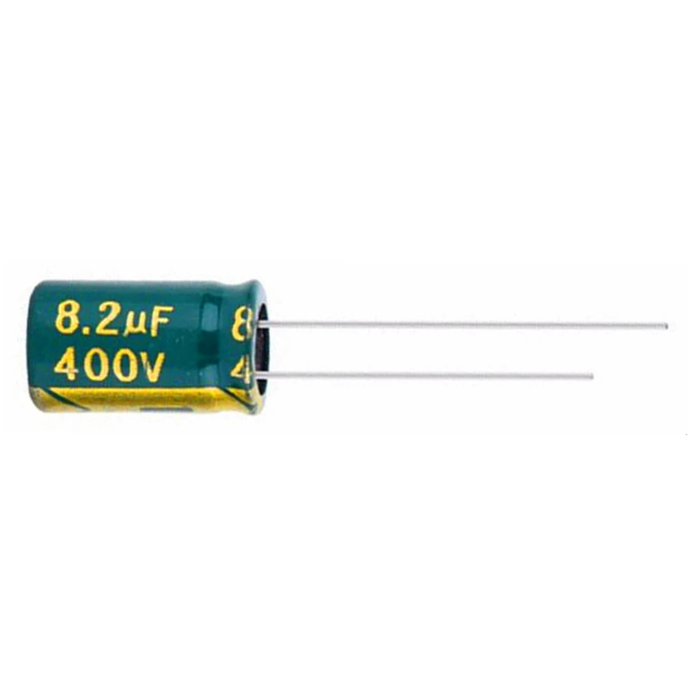 

20pcs 400V 8.2uF 400Volt 8.2MFD Aluminum Electrolytic Capacitor 8*12mm Radial 8.2mf400v 8.2uf400v 400v8.2mf 400v8.2uf