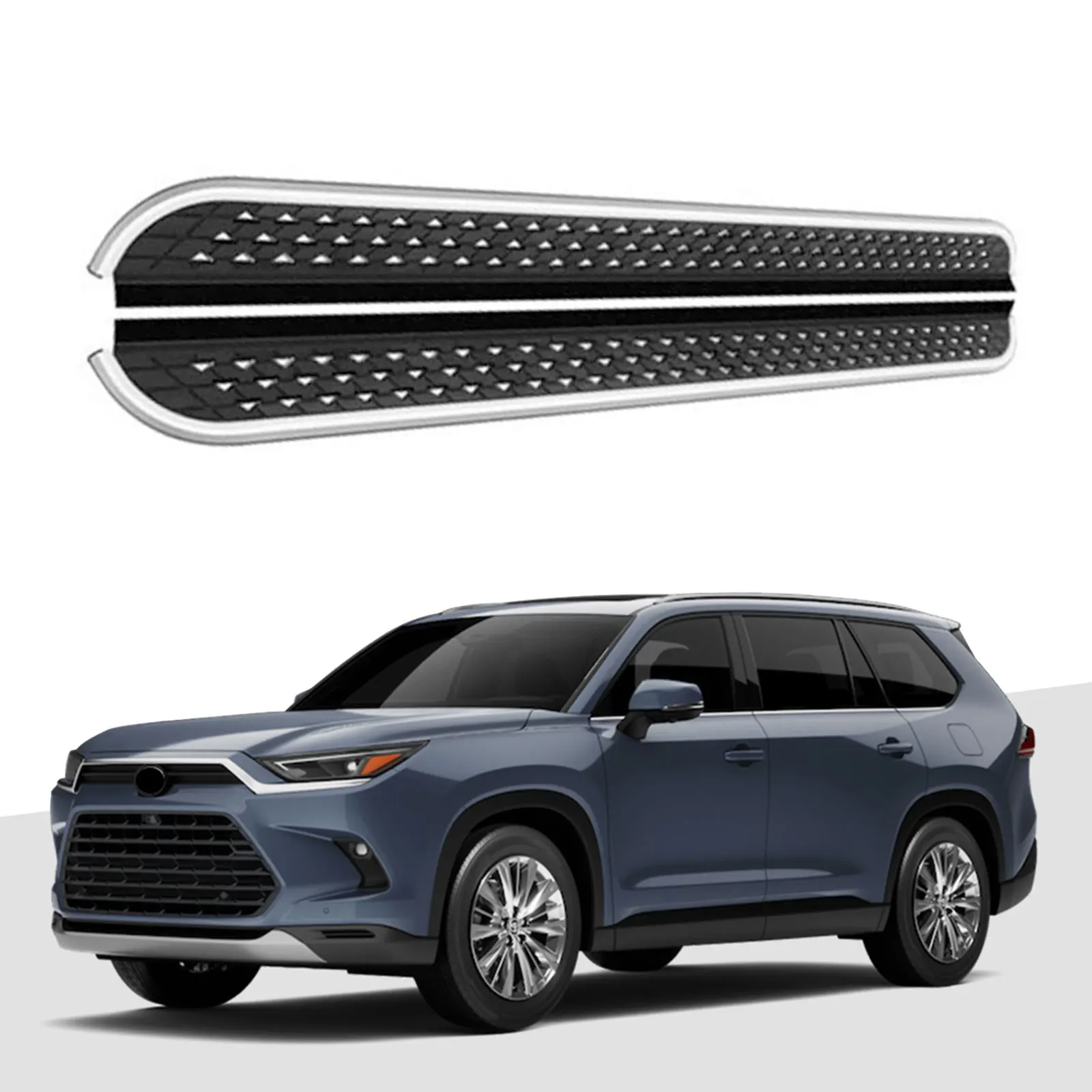 

Fits for Grand Highlander 2024 2023 Door Side Step Running Board Nerf Bar