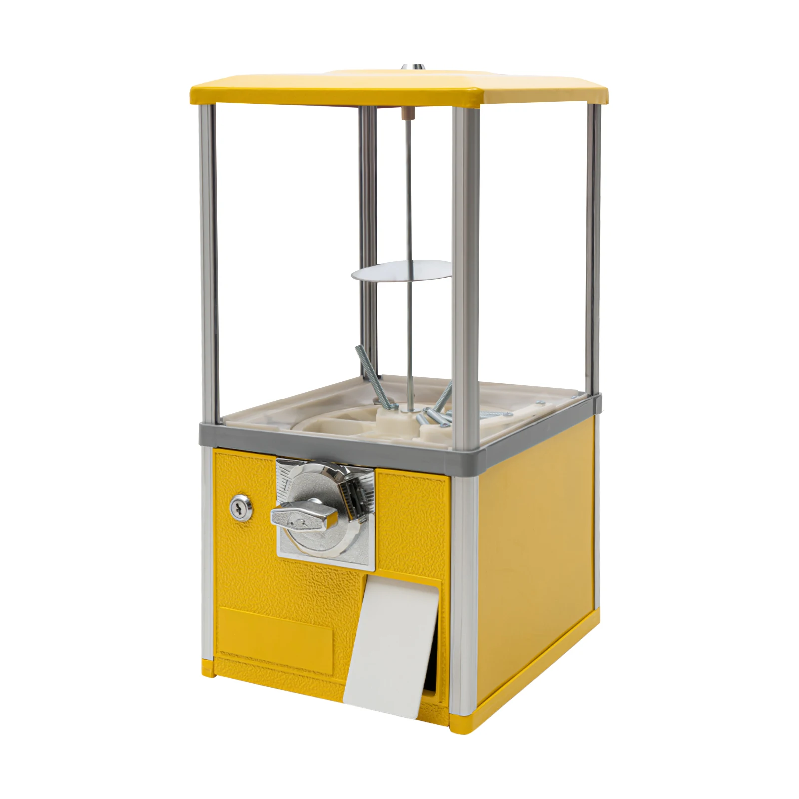 (25 Cent Coin Slot) Children's Vending Machine - Yellow 5