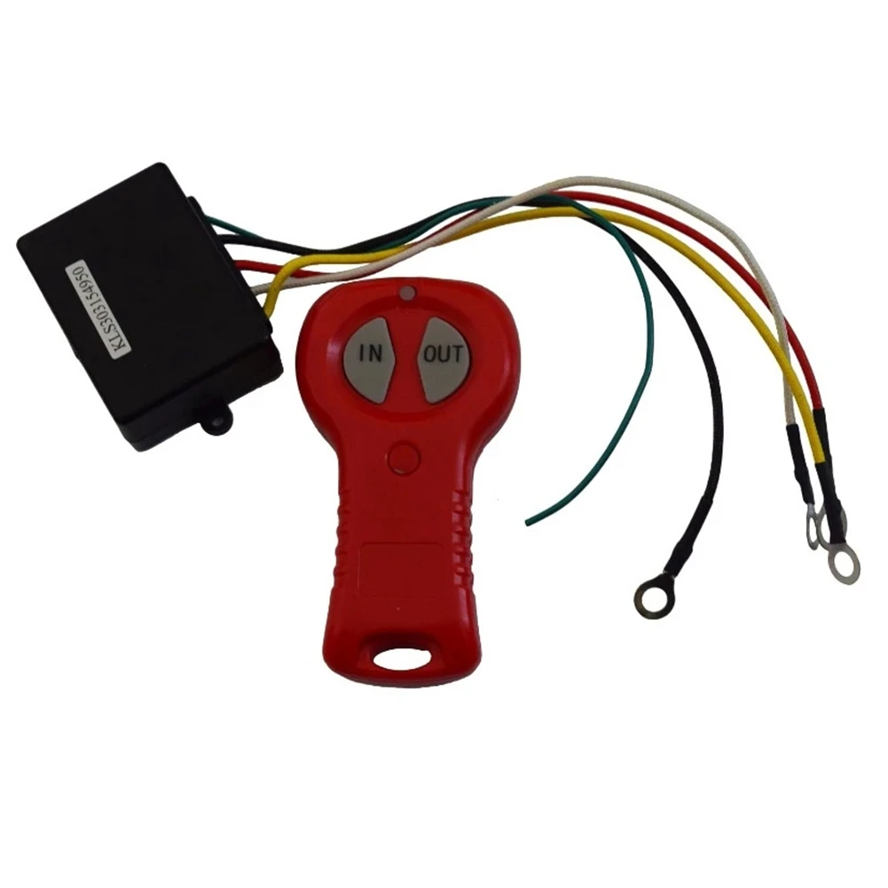 

12V Electric Winch Wireless Remote Control & Receiver Kit for Car Truck ATV Remote Control System Switch for