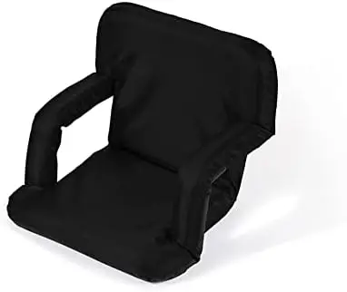 

Multiuse Adjustable Recliner Stadium Seat by (Black) Focv test Focv test