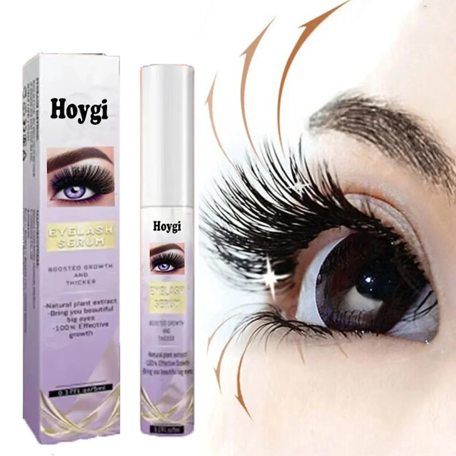 Gently brush, the effect is visible, long-lasting eyelash effect 3