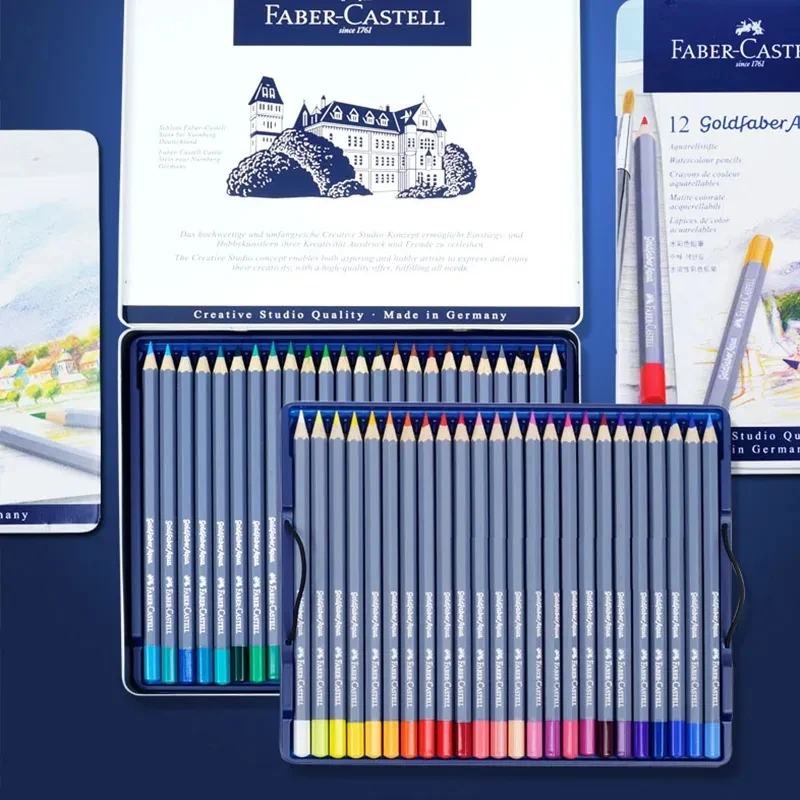 Faber Castell Polychromos 12/24/36/60/72/120 Colors Professional Oily  Colored Pencils Artist Pencil For Drawing Supplies 1100 - AliExpress