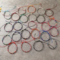 Ensemble de 24 bracelets de Style bohème pour femmes, Bracelet de Surf d'amitié en tissu coloré aléatoire pour hommes et femmes 3