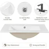 24" Bathroom Vanity with Sink, Wall Mounted Bathroom Sink Cabinet , Modern Clearance Bathroom Vanities with Sink Combo Set 4