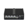 Fanless IPC Mini PC Intel Celeron J6412 8GB 16GB DDR4 M.2 NVMe SSD 4x 2.5G LAN RS232 RS485 WiFi Support 4G LTE Windows Linux 3