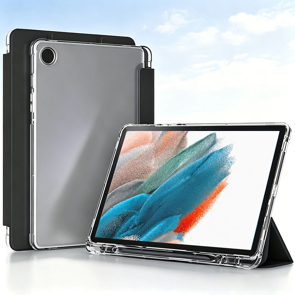 Flip Smart Cover with Transparent Back Shell and Auto Wake/Sleep