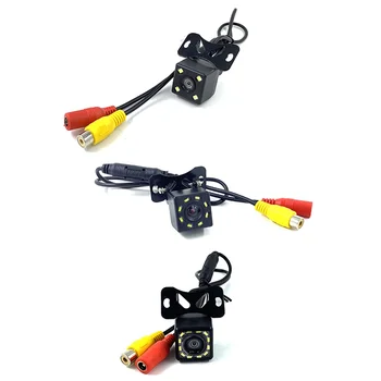 NUOVA telecamera per retromarcia per auto 4/8/12LED grandangolare HD impermeabile backup parcheggio retromarcia auto DVR visione notturna monitor di sicurezza parte automatica