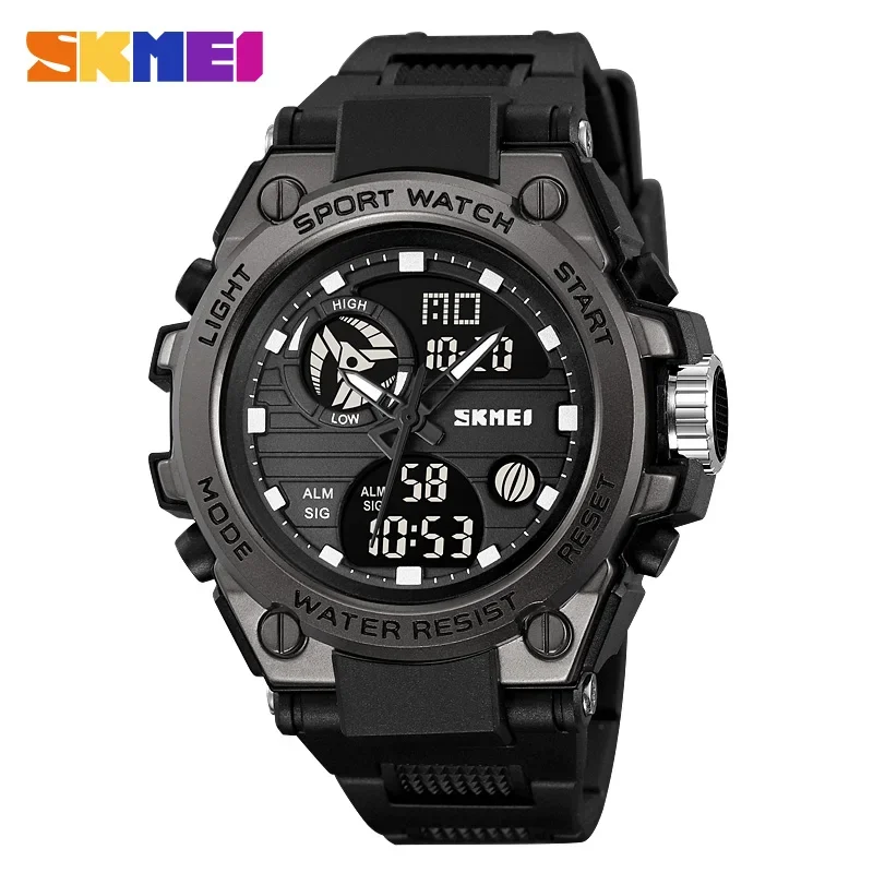 SKMEI 2360 Leisure Original Digital Mens Wristwatches LED Waterproof Sport Watch for Men Display Reloj Masculino Stopwatch Clock