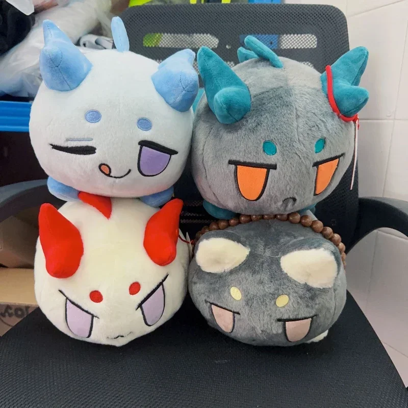 Original Official Game Arknights Anime Plushie Cosplay Cute Dragon Bubble Saga Ling Xi Nian Dango Plush Stuffed Doll Throw Gift