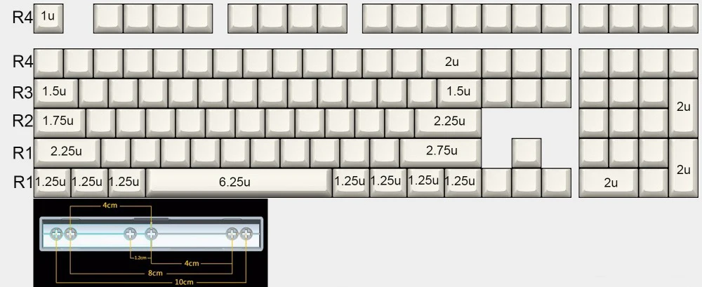 Pintura A Óleo Artística Keycaps Doubleshot Backlit