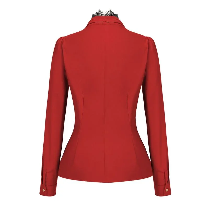 Autumn Winter Blazer Women Elegant Slim Long Sleeve Plus Size Black Blazer Female Vintage Office Single Button Lace Blazers 2024