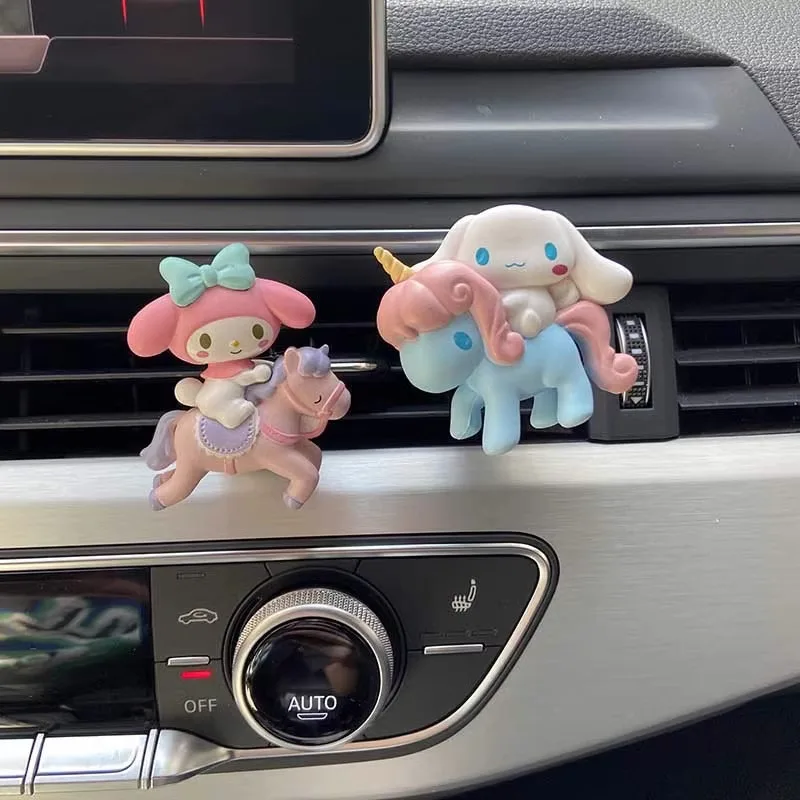

Автомобильные аксессуары Kawai Sanrio Kuromi Cinnamoroll My Melody зажим для автомобильной вентиляционной решетки освежитель воздуха мультяшный автомобильный диффузор в подарок