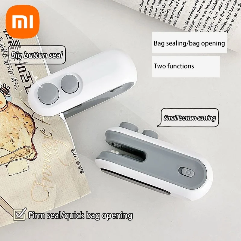 Xiaomi Mini Bag Sealer Portable Plastic Food Heat Sealer