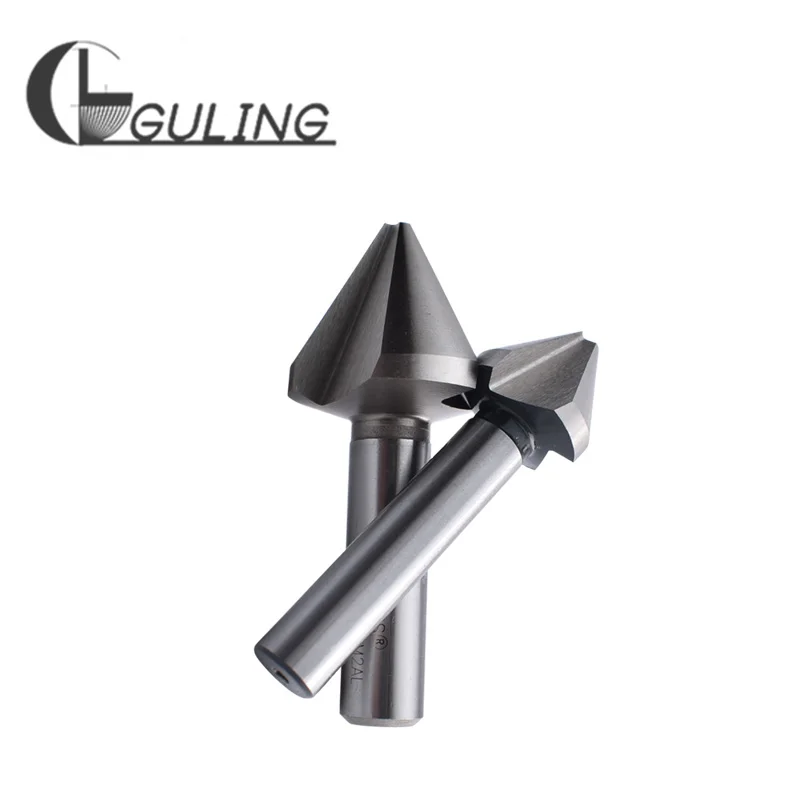 GULING 60° Three-Edged Chamfering Knife 6.3 8 10.4 12.5 16 20 25 30 31 35 40 50 60 Chamfering Artifact Deburring Dri