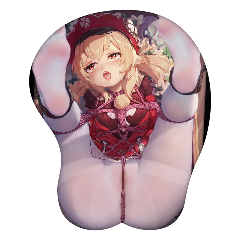 

Klee Genshin Impact Anime 3D Mouse Pad Sexy Wrist Rest Desk MousePad Mat Gamer Accessory