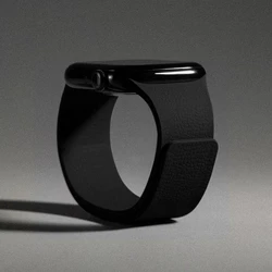 Premium Magnetic Strap for Smartwatch Bands - Sleek and Versatile Bracelet Accessory (Black)