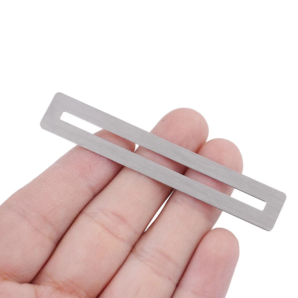 2Pcs Edelstahl Griffbrett Schutz Fret Schutz Werkzeug Für Gitarre Und Bass Gitarrenbauer Bund Einreichung Und Polieren – Detail 6