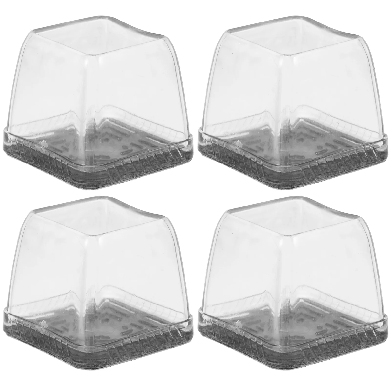 

Нескользящие Чехлы для ножек и стульев, 4 шт., защита для пола, защитный чехол для деревянной мебели, ножек