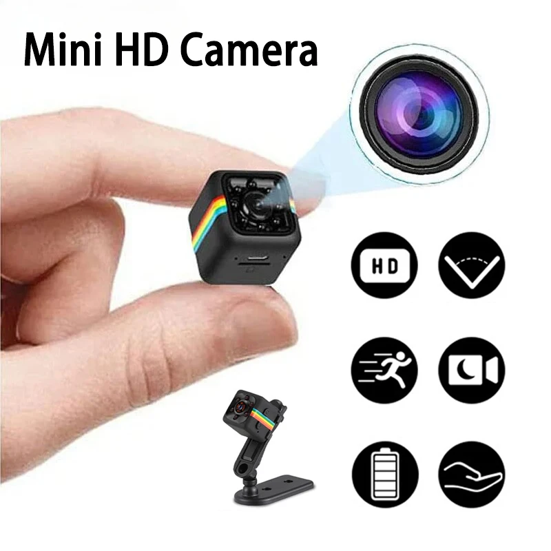 Mini cámara de vigilancia HD 1080P 2MP, Monitor de grabación deportiva, videocámaras, protección de Video, vigilancia remota, Hogar Inteligente