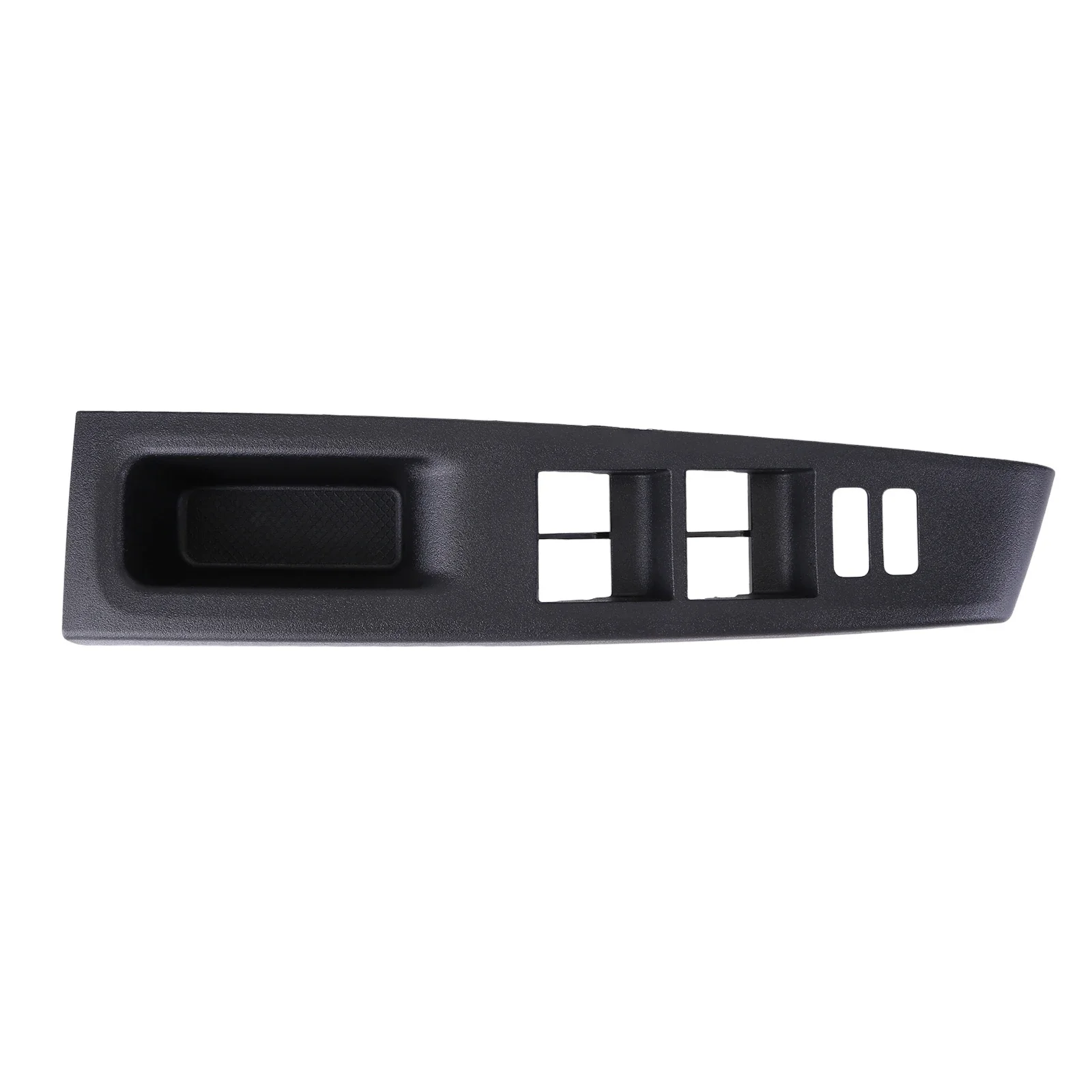 Black Plastic Window Switch Panel Trim for Front Left Door