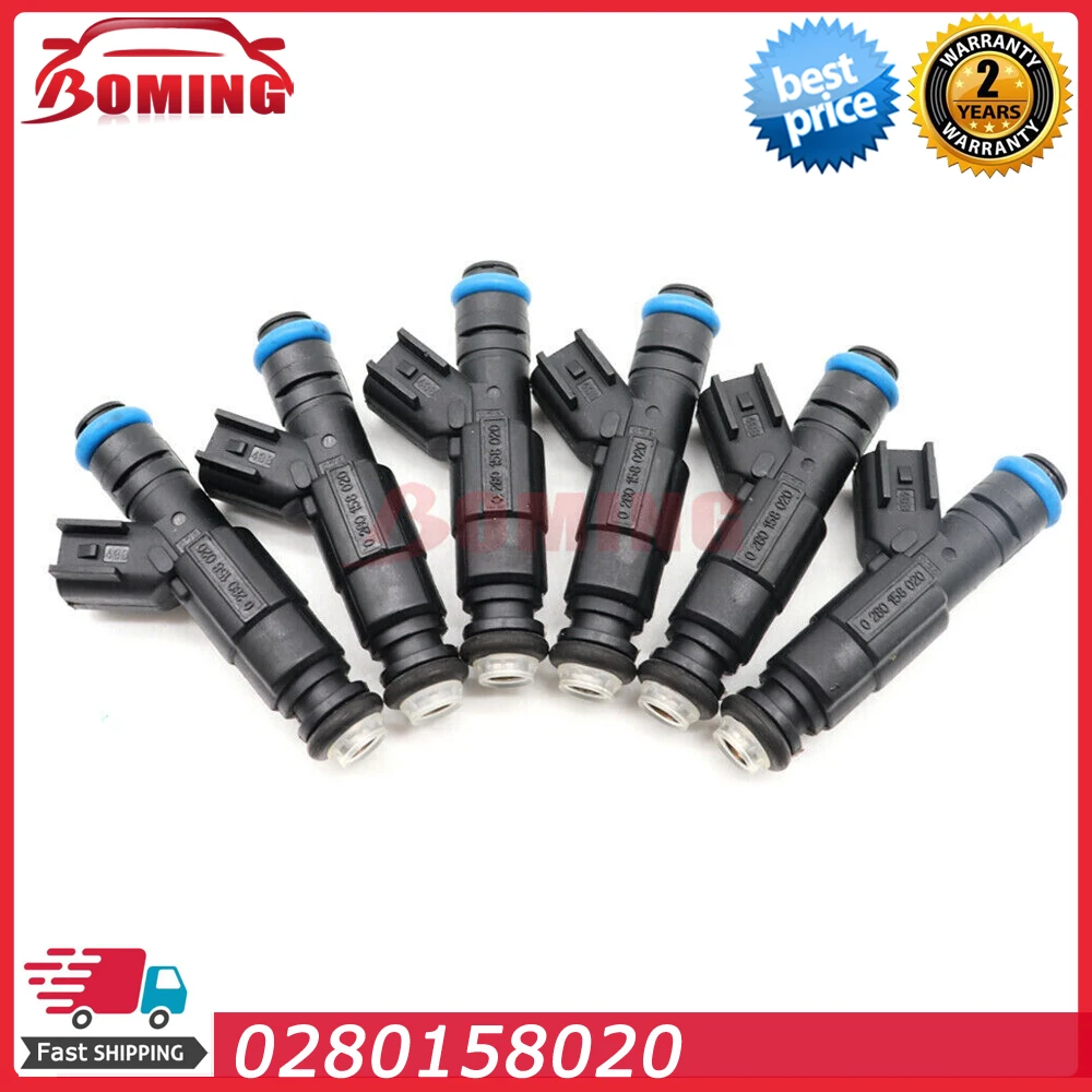 

Топливная форсунка 0280158020 для Dodge Dakota Nitro Durango RAM 1500 Mitsubishi Raider Jeep Liberty Commander 81212145 л