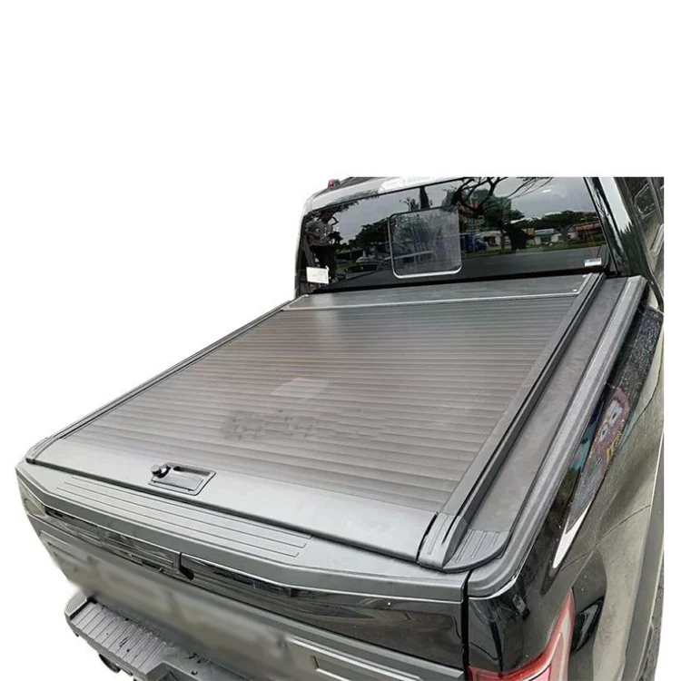 

Aluminum roller shutter rear tonneau cover for Ranger With Lock truck bed covers For all pickup