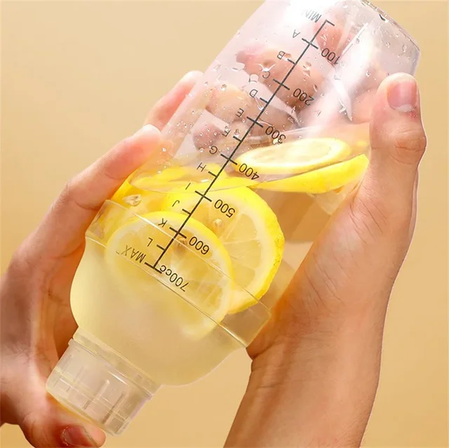 350/500/700/1000ml PC resin Cocktail Shaker Home Bar Utensil Martini Hand Shaker Cup with Scales Milk Wine Drink Shaker Bar Tool 5