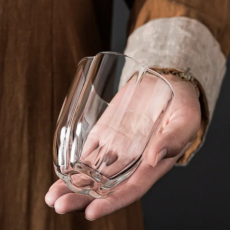 Plum Fair Cup High Borosilicate Glass High Permeability Tea Dispenser Accessories Glass Tea Set