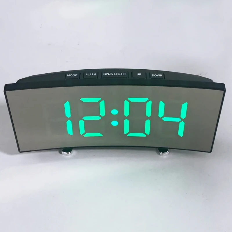 Creative Curved Electronic Clock
