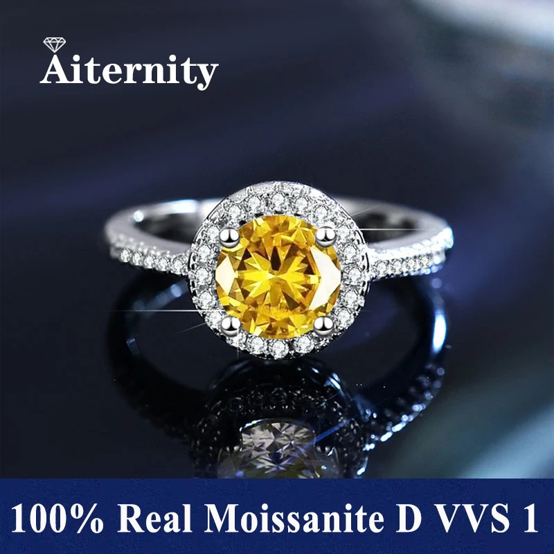 YB-Yellow Moissanite