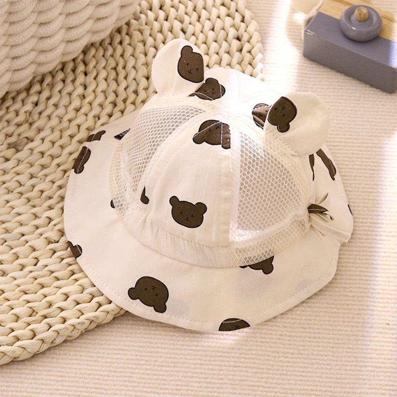 

Дышащая сетчатая шапка для младенцев, панама, ветрозащитная кепка, детская рыбацкая кепка