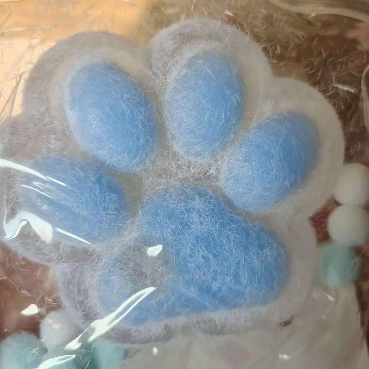 Big Squish Antistress Sticky Cat Foot Sensory Toys for Children Decompression Mochi Squishy Paws Stress Relief Fidget Toys Adult 3