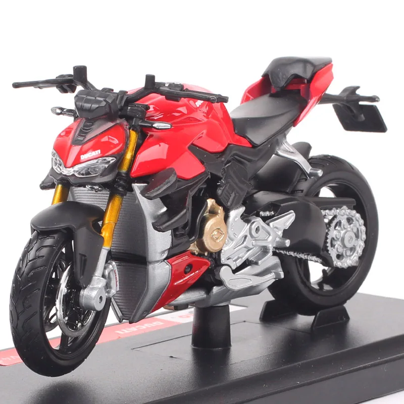 Детский 1/18 масштаб Maisto Mini Ducati Super Naked V4 S мотоцикл Литые и игрушечные автомобили