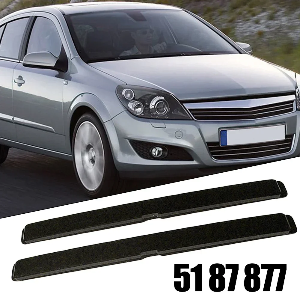 Car Exterior Parts 2pcs Car Cover Roof Carrier Roof Rail Rack LegDirect Replacement Cover For Opel Astra H For Vauxhall 51 87 877 51 87 878