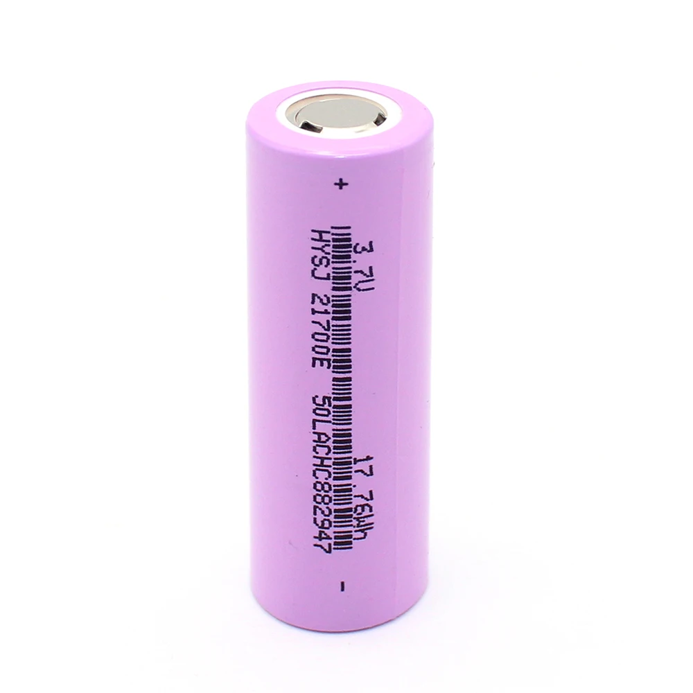 

21700 3.7V 4800mAh Lithium-ion Batteries Rechargeable High Power Battery For Flashlight Mini Fan DIY E-Scooter Solar Light
