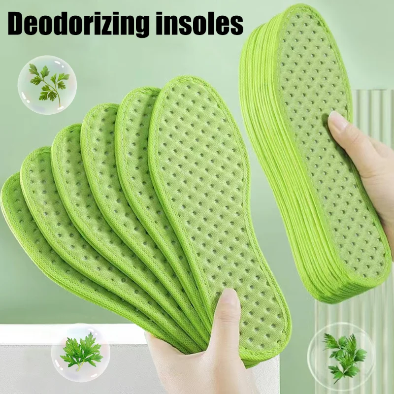 

2PCS Soft Memory Foam Insoles for Shoes Men Women Deodorant Absorb-Sweat Massage Sport Insole Feet Orthopedic Shoe Sole Running