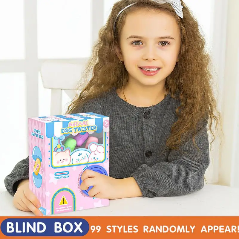 Claw Machine for Kids Children Fun Egg Twisting Machine Toys Capsule Surprise Gift Christmas Toy for Kids Christmas Doll Machine 2