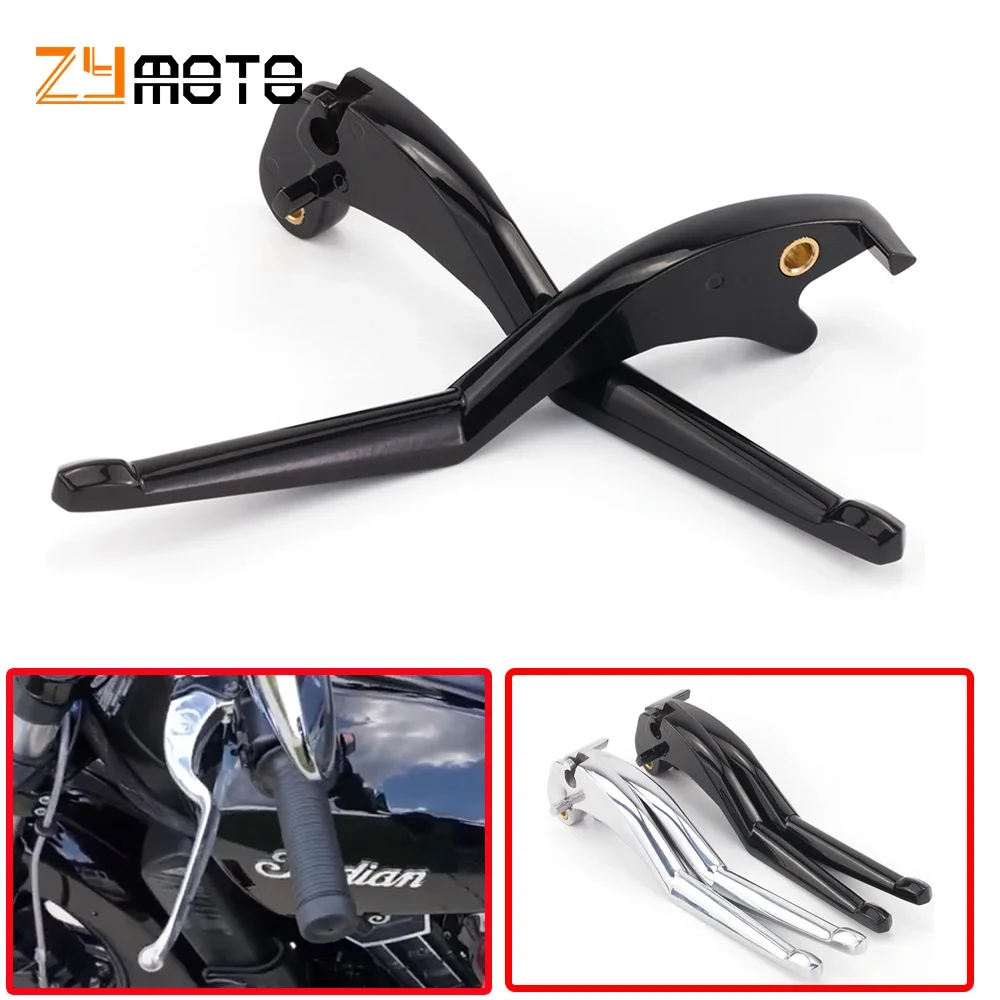 

Motorcycle accessoires CNC Aluminum Brake Clutch Levers For Indian Scout/Scout Sixty 2015 2016 2017 2018 2019 Black Silver