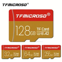 Memory Cards 128gb 64gb 256gb U3 TFMICROSD Flash Drive Speed UP To 30MB/S For Nintendo Switch Phone HD High-definition Camera